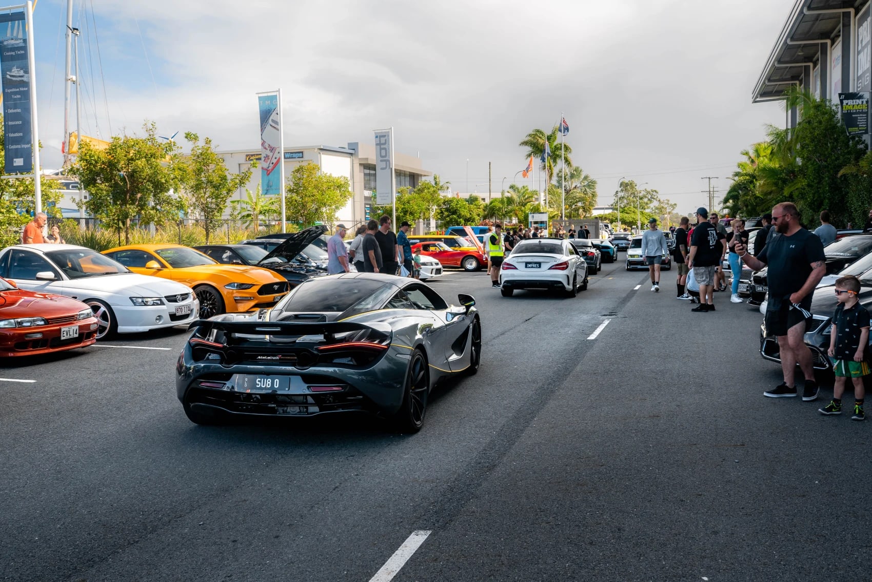 MCA community at a Cars & Culture event
