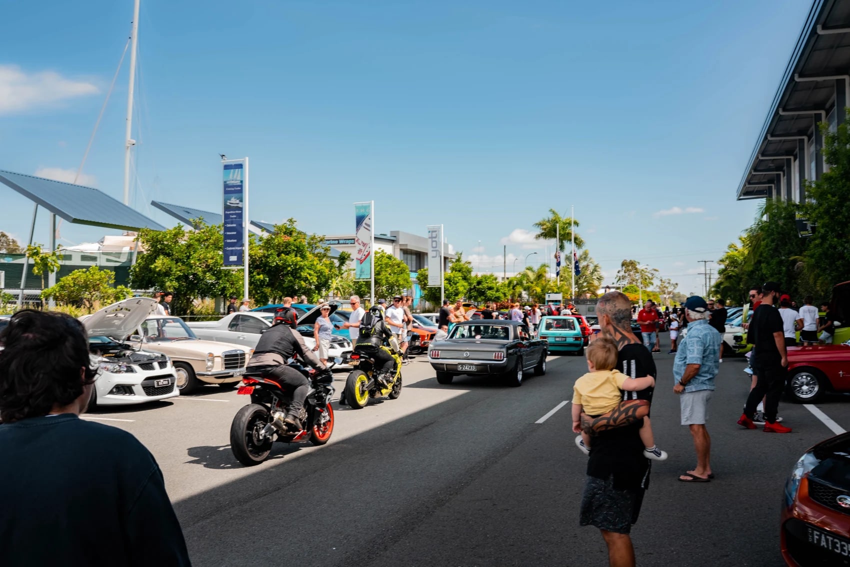 MCA community at a Cars & Culture event