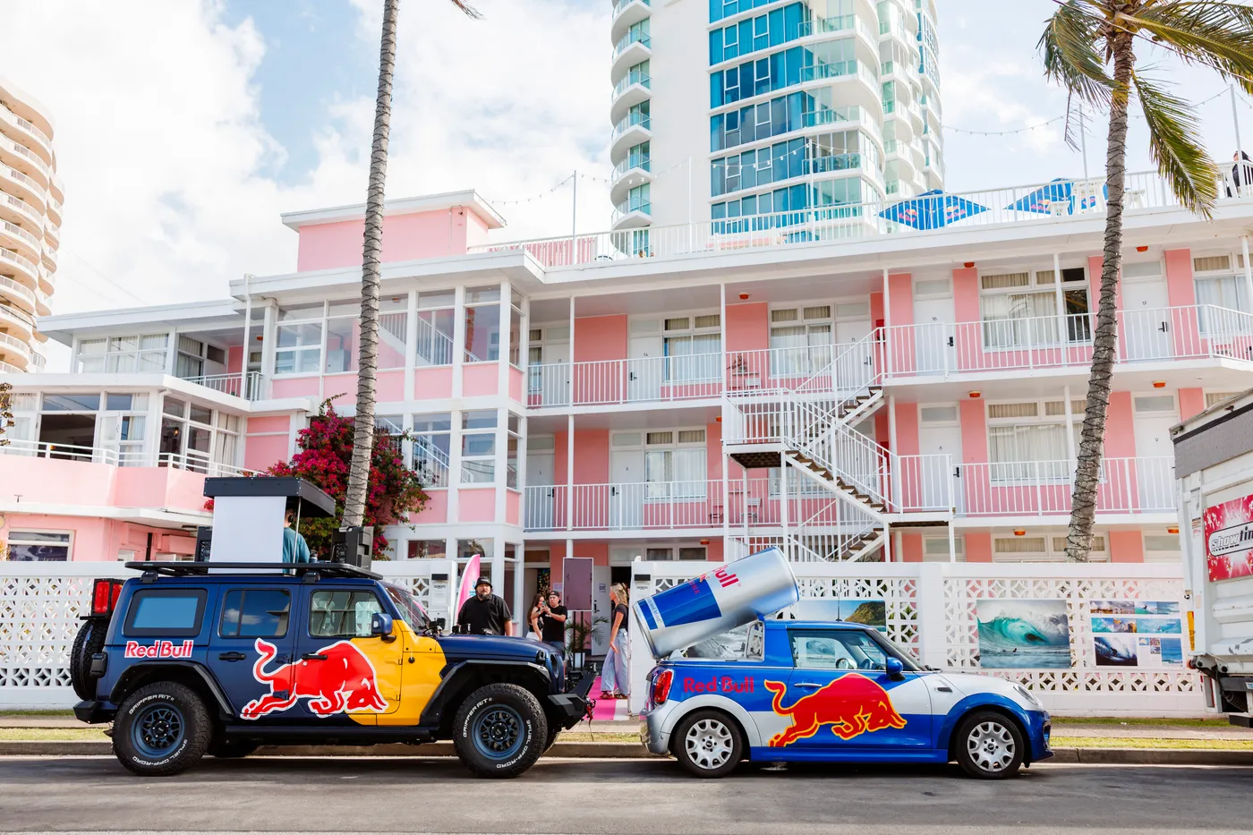 The full Red Bull fleet