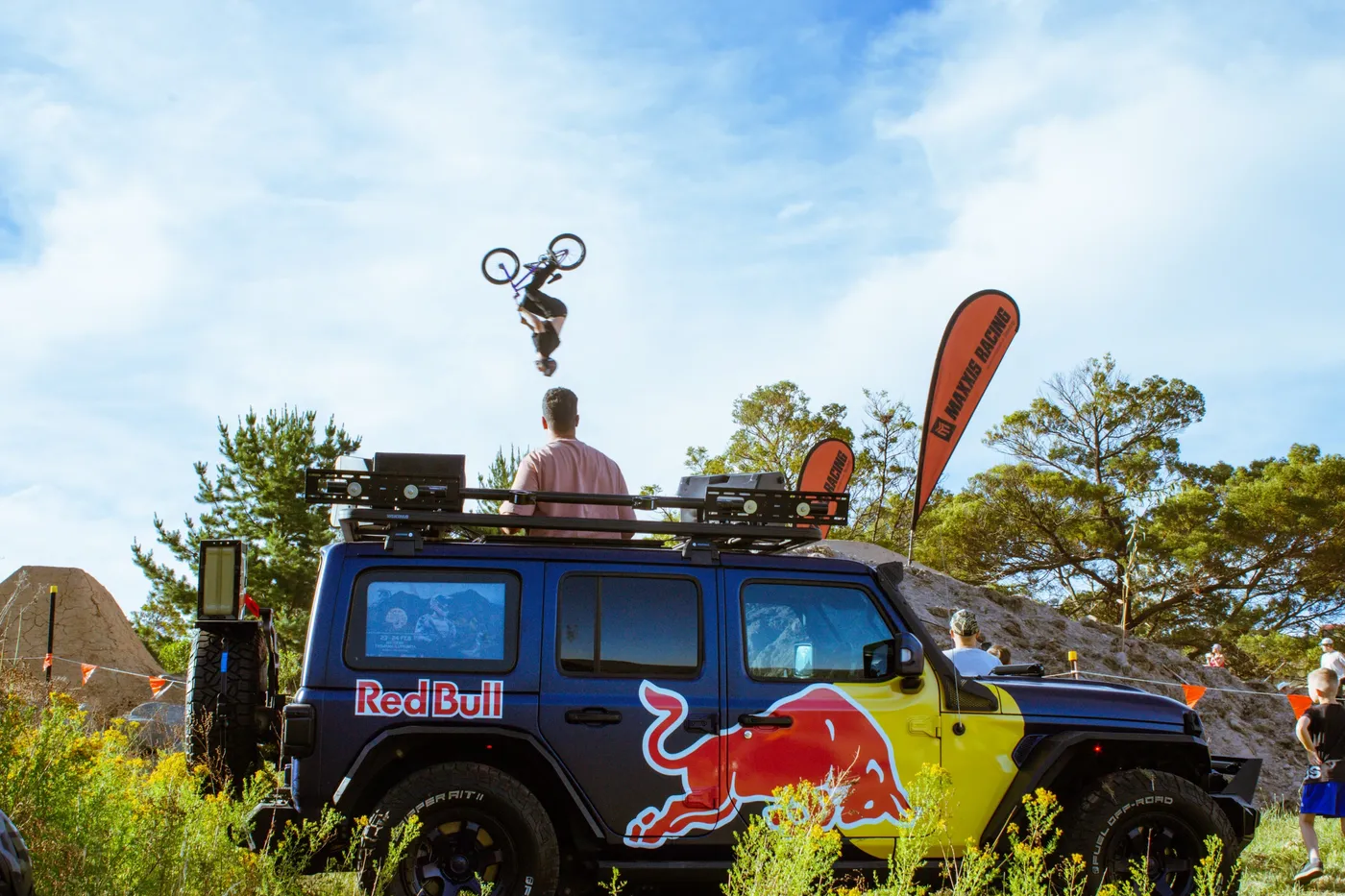 The Red Bull Jeep