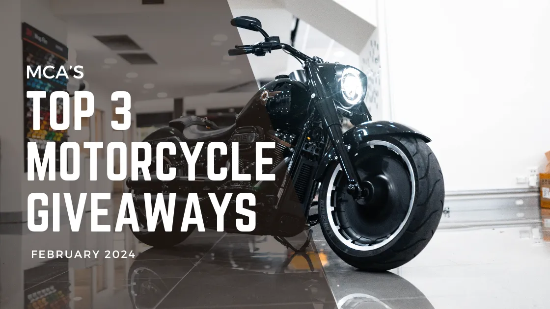 Top 3 Motorcycle Giveaways by Motor Culture Australia