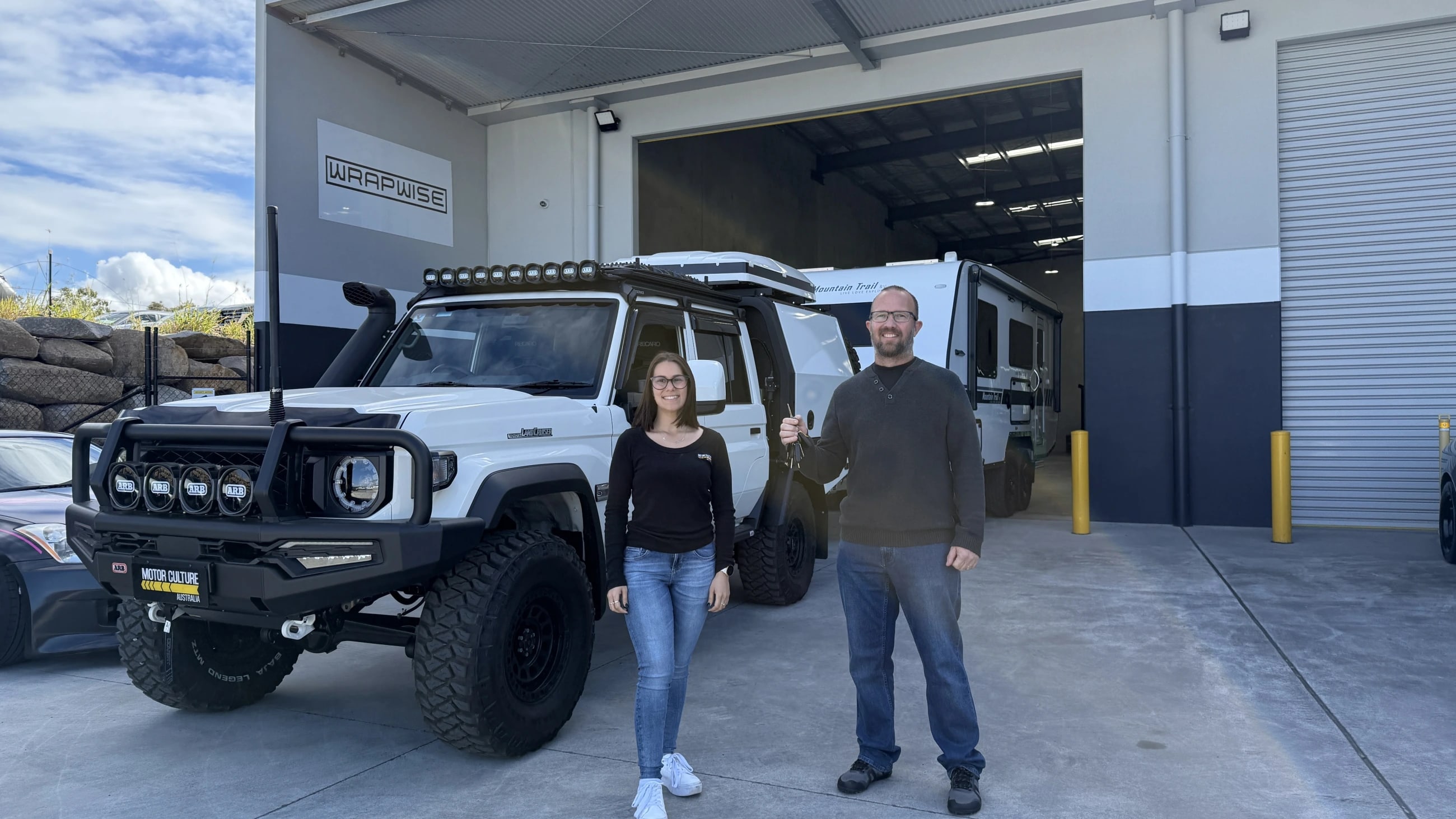 Desmond Bothma · LandCruiser 79 + RV
