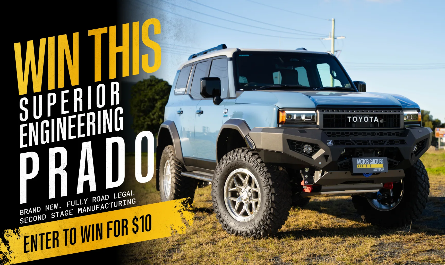 Custom Built Prado