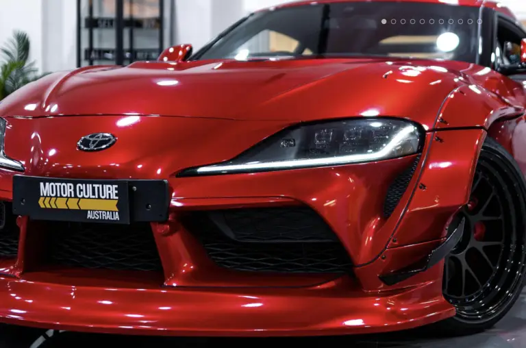 ORAFOL: Toyota supra gets a full overhaul using 970ra luscious lips