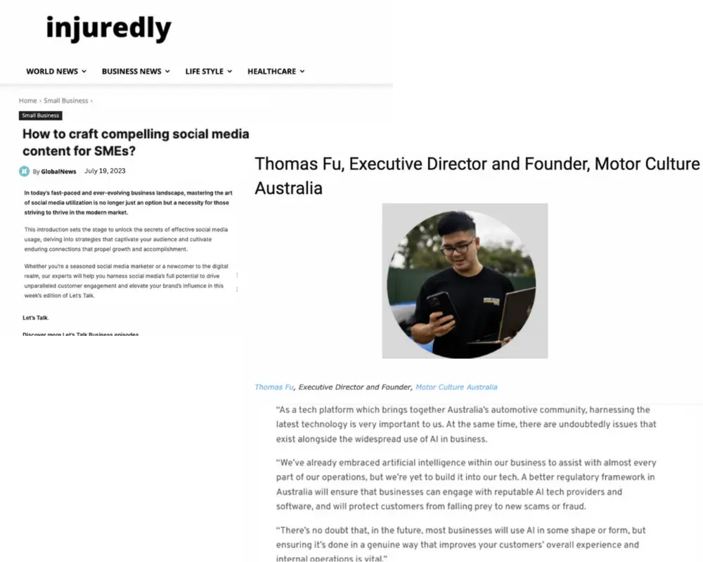 Injuredly Online Publication