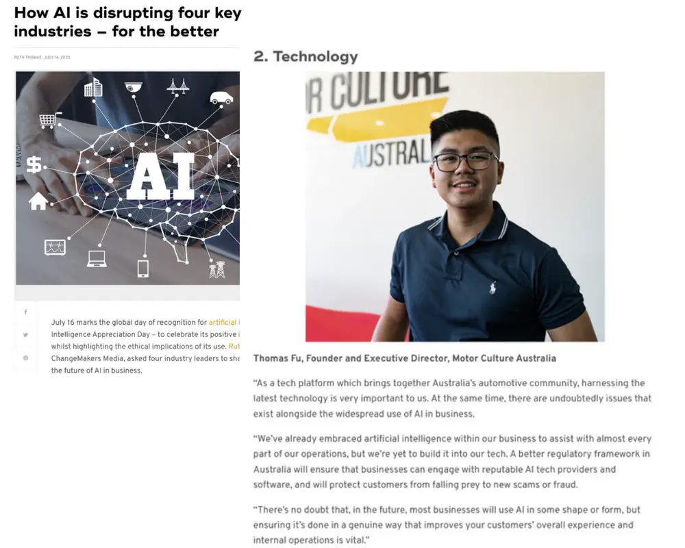 Kochie's Business Builders Online Publication
