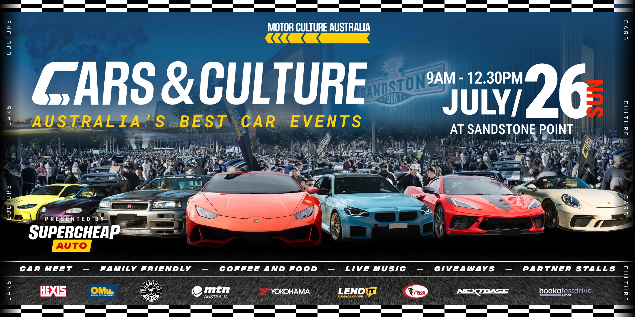Cars & Culture at Sandstone Point Hotel