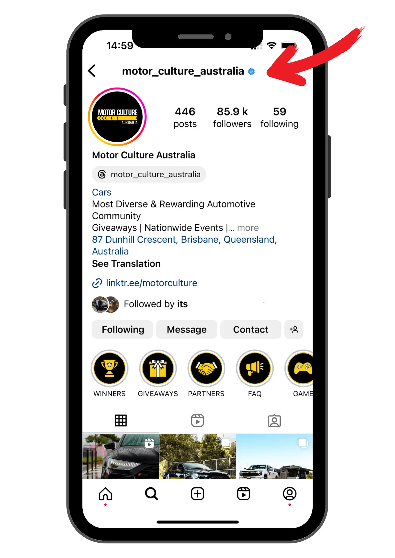 Motor Culture Australia Is Verified by Meta!