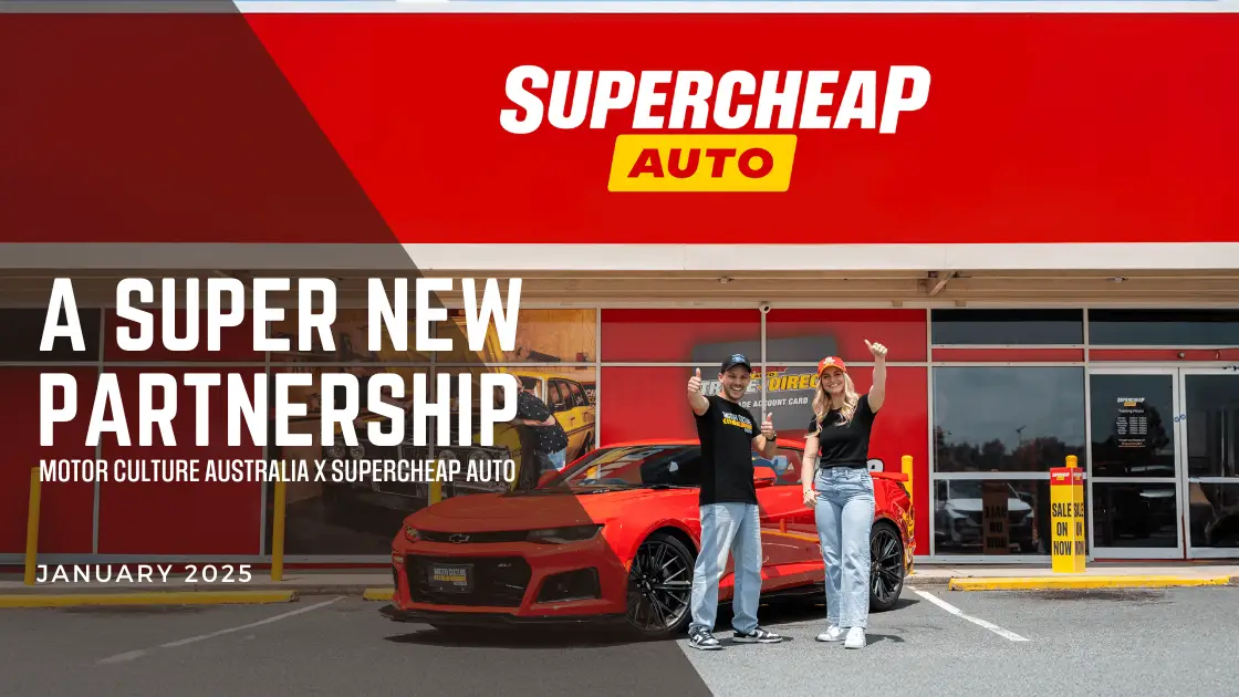 A Super New Partnership: Motor Culture Australia x Supercheap Auto