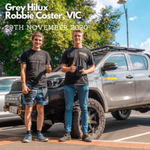 Grey Hilux Winner