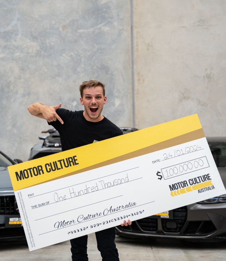 MOTOR CULTURE AUSTRALIA $100,000 CASH GIVEAWAY