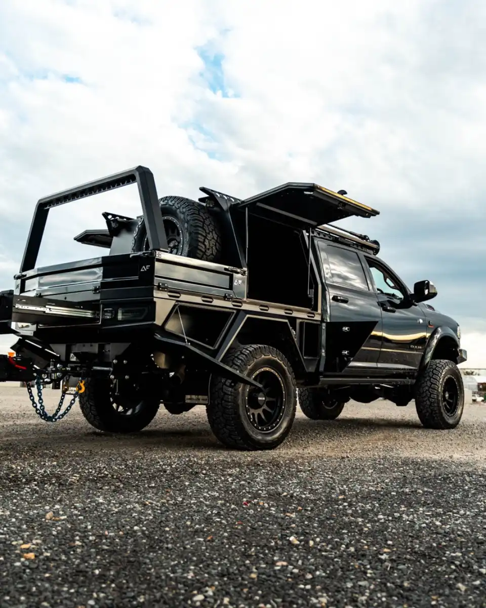 RAM 2500 & ROYAL FLAIR CARAVAN MOTOR CULTURE AUSTRALIA IMAGE (18)