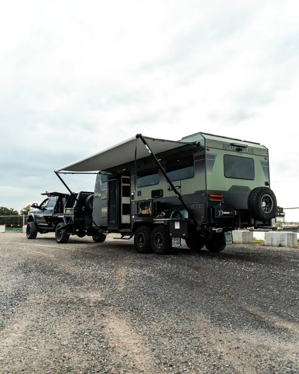 RAM 2500 & ROYAL FLAIR CARAVAN MOTOR CULTURE AUSTRALIA IMAGE (36)